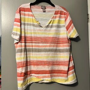 Chico's Multicolor Striped Top